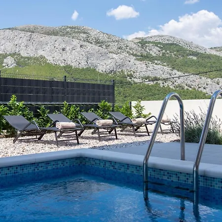 Dorso With Heated Pool Vila *